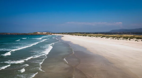 Donegal Plajı ve Okyanus manzarası, İrlanda