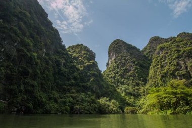 Vietnam 'da Hanoi yakınlarındaki Ulusal Park Manzarası