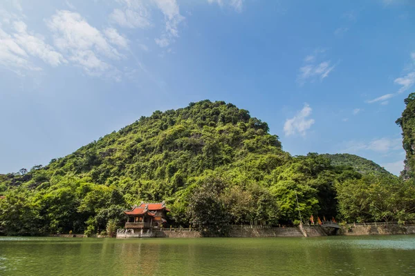 Vietnam 'da Hanoi yakınlarındaki Ulusal Park Manzarası