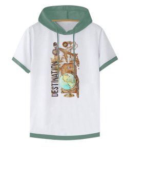 Erkek ya da erkek safari tişörtü