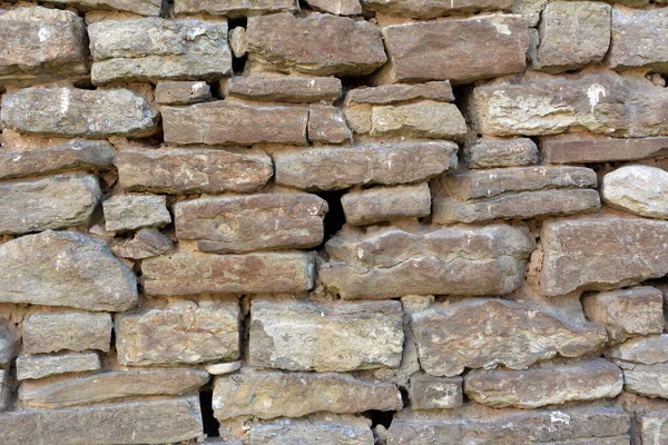 Old Wall Built Natural Stone Tiles — Stock Photo, Image