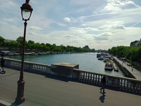 River Paris France — Foto de Stock