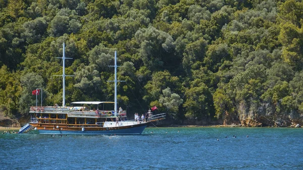 Σκάφος Στη Λίμνη — Φωτογραφία Αρχείου