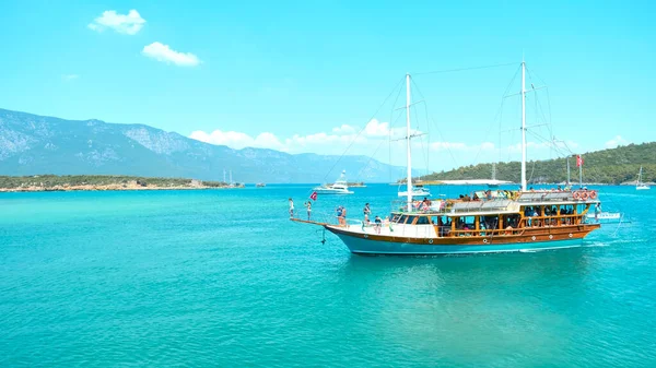 Bella Vista Sulla Costa Del Mare — Foto Stock