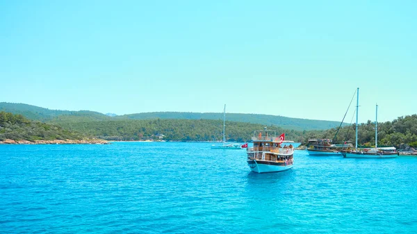 Όμορφη Θέα Στη Θάλασσα — Φωτογραφία Αρχείου