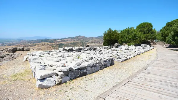 Antik ephesus şehrinin kalıntıları, hindi.