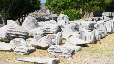 Antik ephesus şehrinin kalıntıları, hindi