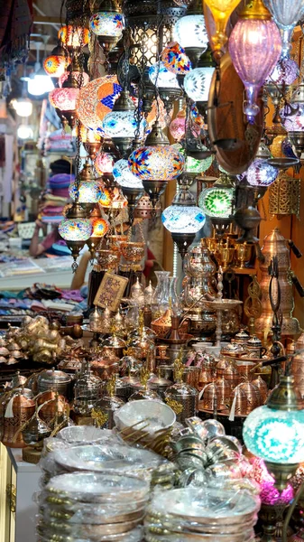 colorful mosaic of the market in barcelona