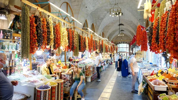 the market of the holy sepulchre in the city of barcelona