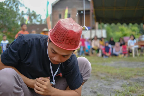 Blitar Indonesia September 11Th 2022 Enthusiastic Teenage Boys Take Part — Stock Photo, Image