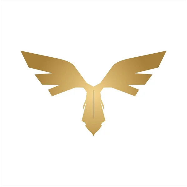 Bird Wing Logo Icon Design Web — ストックベクタ
