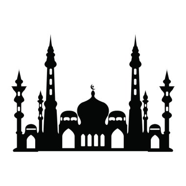 Mosque icon vector design illustration web