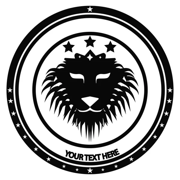 Löwe Logo Icon Design Illustration Vorlage Web — Stockvektor