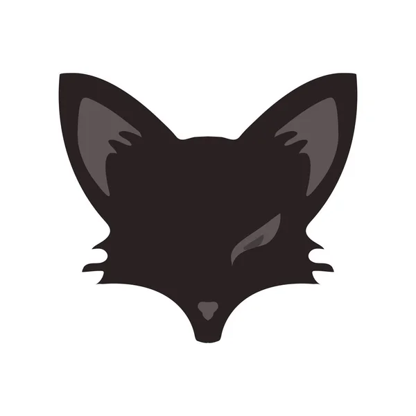 Fox Icon Vector Logo Illustration Template Web — Vetor de Stock