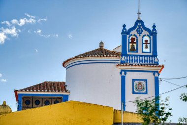 Elvas, Portugal - June 2022 : Historical center in sunny weather