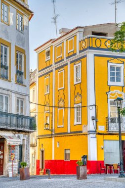 Elvas, Portugal - June 2022 : Historical center in sunny weather