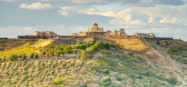 Elvas, Portugal - June 2022 : Historical center in sunny weather