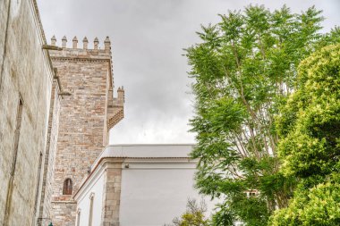 Elvas, Portugal - June 2022 : Historical center in sunny weather