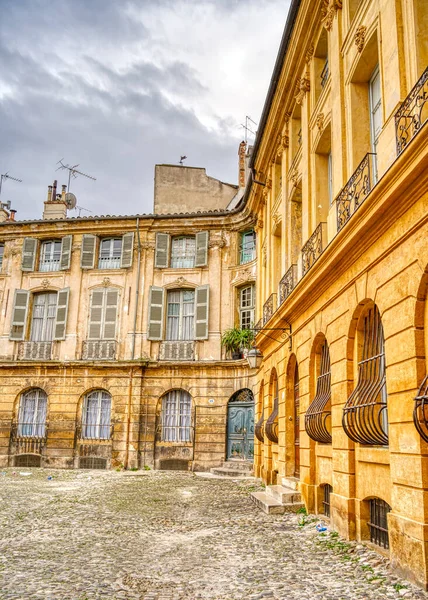 Aix Provence France March 2022 Historical Center Cloudy Weather — Stockfoto