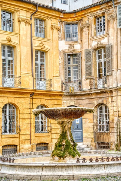 Aix Provence France March 2022 Historical Center Cloudy Weather — Stockfoto