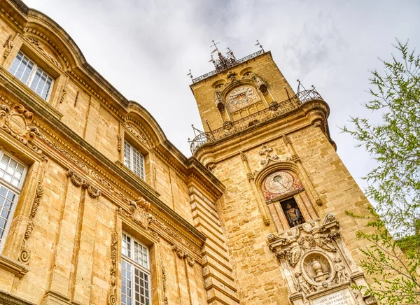 Aix Provence France March 2022 Historical Center Cloudy Weather — Stock Photo, Image