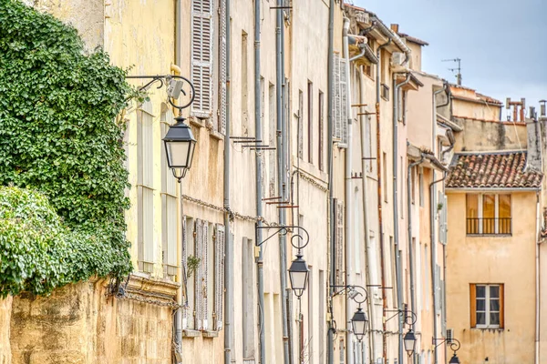 Aix Provence France March 2022 Historical Center Cloudy Weather —  Fotos de Stock