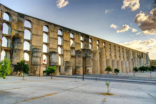 Elvas Portugal June 2022 Historical Center Sunny Weather — ストック写真