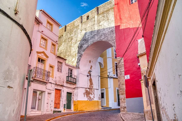 Elvas Portugal June 2022 Historical Center Sunny Weather — Stockfoto