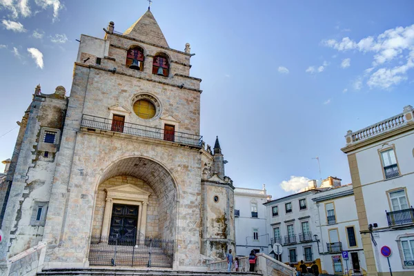 Elvas Portugal June 2022 Historical Center Sunny Weather — 图库照片