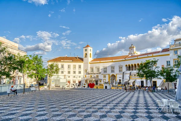 Elvas Portugal June 2022 Historical Center Sunny Weather — Fotografia de Stock