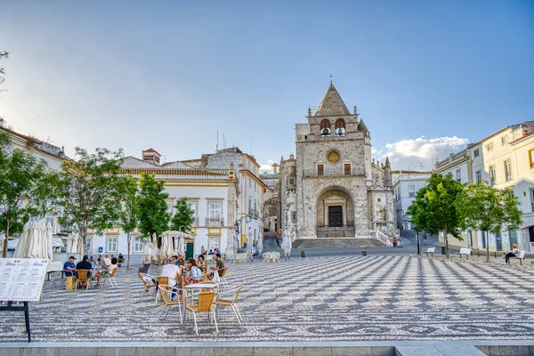 Vila Vicosa Portugal June 2022 Historical Center Cloudy Weather — 图库照片