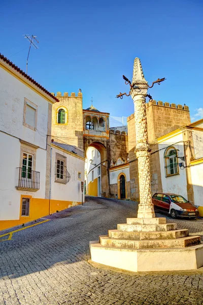 Elvas Portugal June 2022 Historical Center Sunny Weather — Stockfoto
