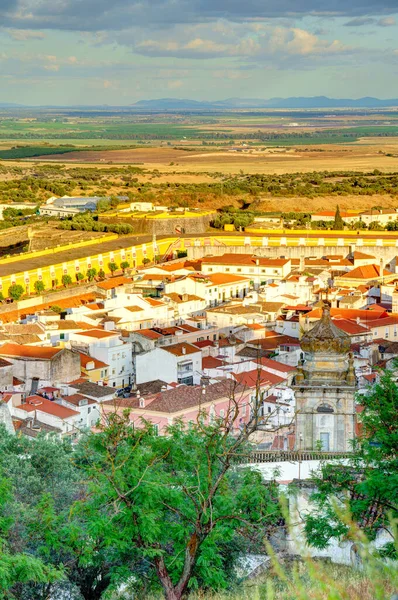 Elvas Portugal June 2022 Historical Center Sunny Weather — Stockfoto