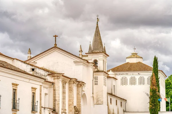 Vila Vicosa Portugal June 2022 Historical Center Cloudy Weather — Zdjęcie stockowe