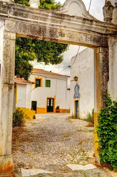 Vila Vicosa Portugal June 2022 Historical Center Cloudy Weather — ストック写真