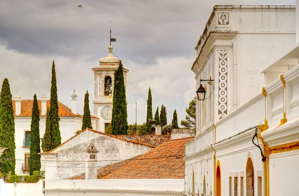 Vila Vicosa Portugal June 2022 Historical Center Cloudy Weather — Stok fotoğraf