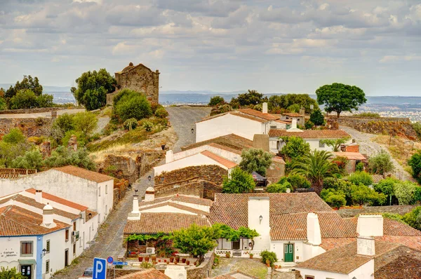 Monsaraz Portugal June 2022 Historical Village Cloudy Weather —  Fotos de Stock