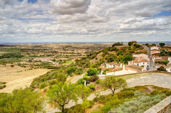 Monsaraz Portugal June 2022 Historical Village Cloudy Weather —  Fotos de Stock