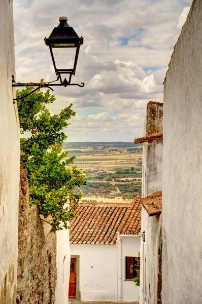 Monsaraz Portugal June 2022 Historical Village Cloudy Weather — ストック写真