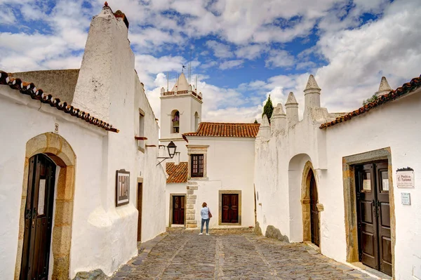 Monsaraz Portugal June 2022 Historical Village Cloudy Weather — Stok fotoğraf