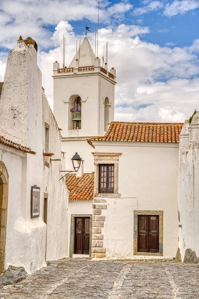 Monsaraz Portugal June 2022 Historical Village Cloudy Weather — Stok fotoğraf