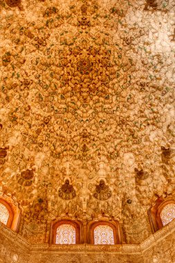 Granada, Spain - September 2020 : Alhambra Palace detail 