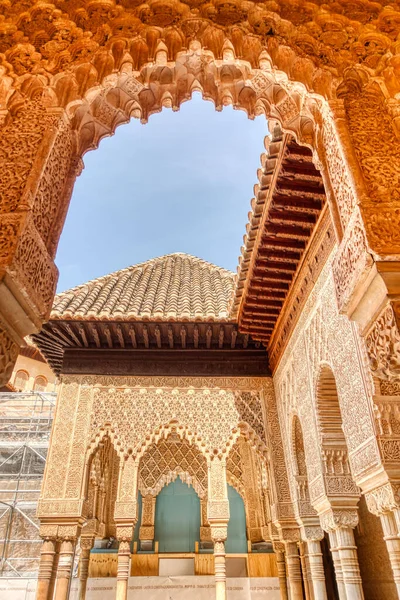 Granada Spain September 2020 Alhambra Palace Summertime —  Fotos de Stock
