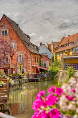             Colmar, France - June 2022 : Historical center in sunny weather                   