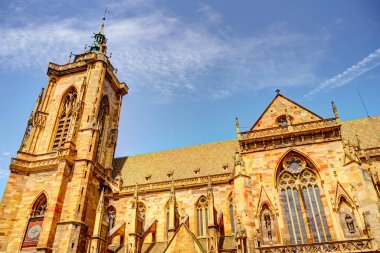             Colmar, France - June 2022 : Historical center in sunny weather                   