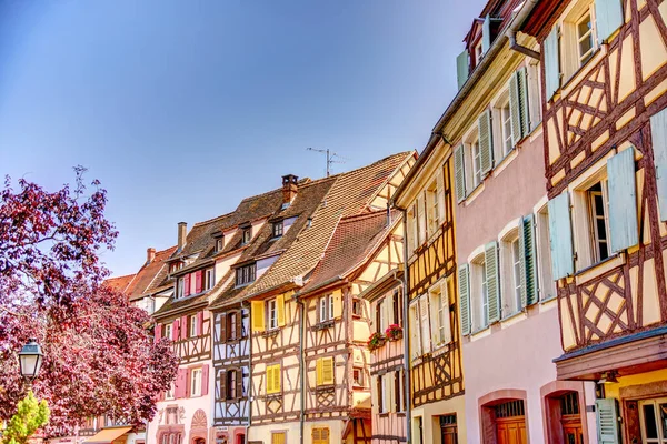 Colmar France June 2022 Historical Center Sunny Weather — стоковое фото