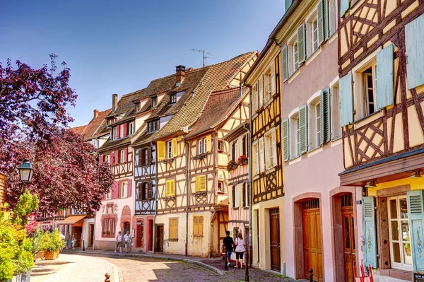 Colmar France June 2022 Historical Center Sunny Weather — 스톡 사진