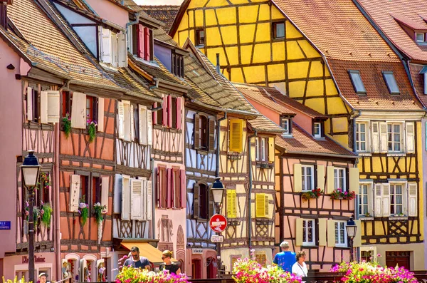 Colmar France June 2022 Historical Center Sunny Weather — 스톡 사진