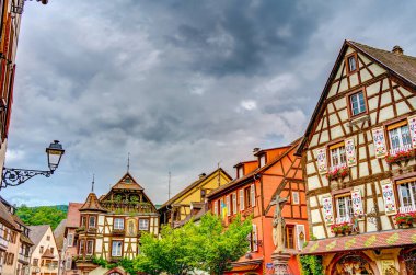           Turckheim, France - June 2022 : Picturesque village in sunny weather