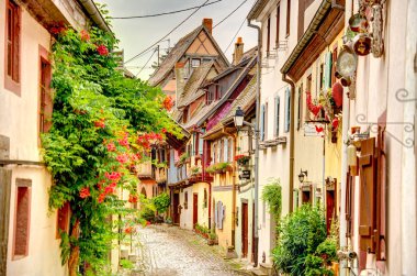                 Strasbourg, France - June 2022 : Historical center in sunny weather               